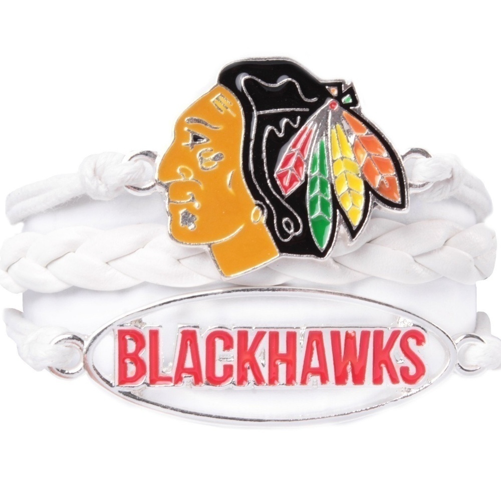 Chicago Black‎ Hawks Bracelet